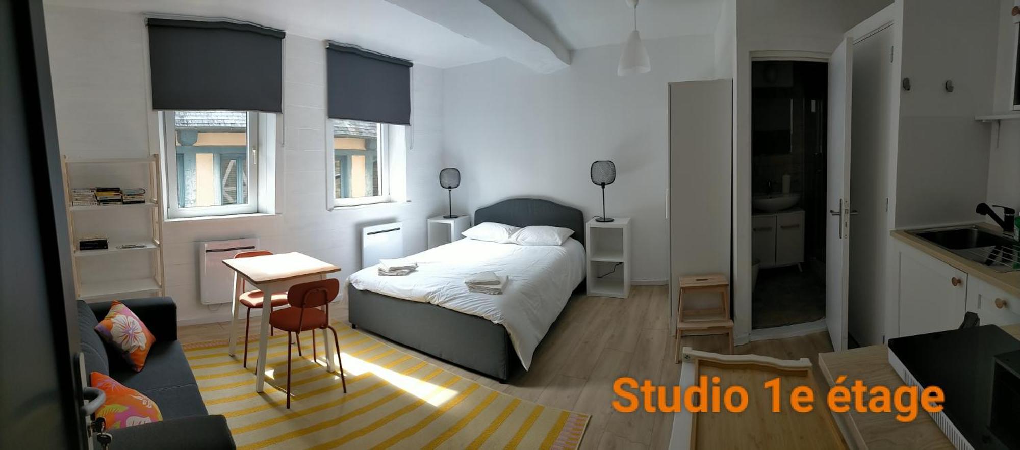 Le 1 St Yves Studios Tréguier Extérieur photo